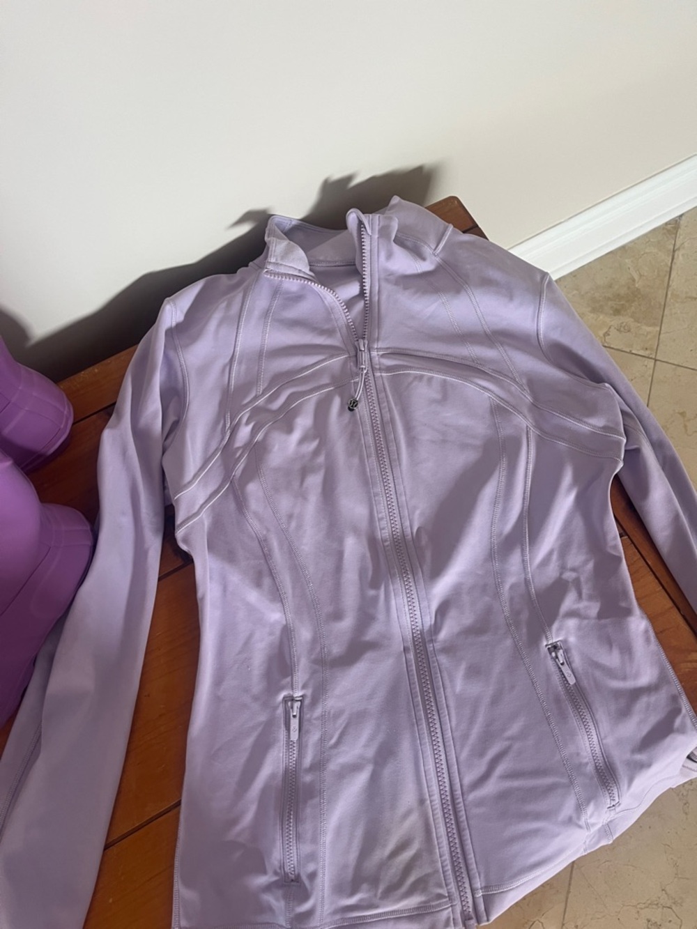 lululemon athletica Lavender Full-Zip Women's Jacket